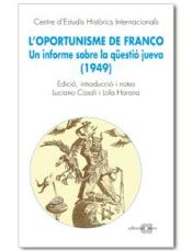 Portada de L'oportunisme de Franco: Un informe sobre la qüestió jueva (1949)