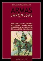 Portada de ENCICLOPEDIA DE LAS ARMAS JAPONESAS. VOLUMEN 2º