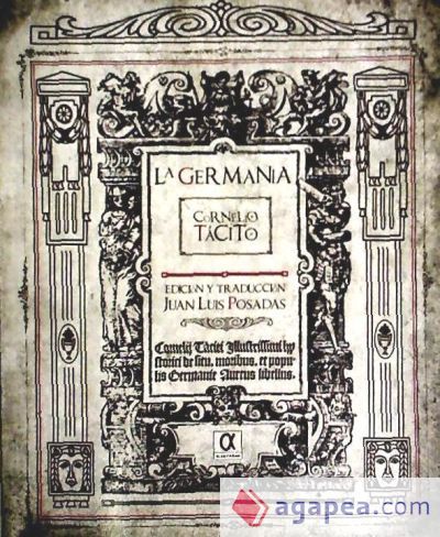 GERMANIA CORNELIO TACITO GERMANIA CORNELIO TACITO