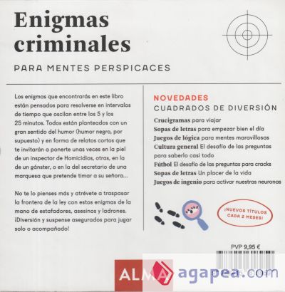 Enigmas criminales para mentes perspicaces