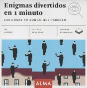 Portada de Enigmas divertidos en 1 minuto