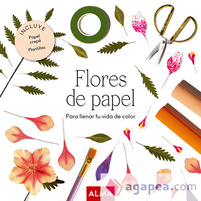 Flores de papel (Col. Hobbies)