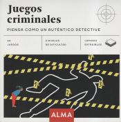 Portada de Juegos criminales: Piensa como un auténtico detective