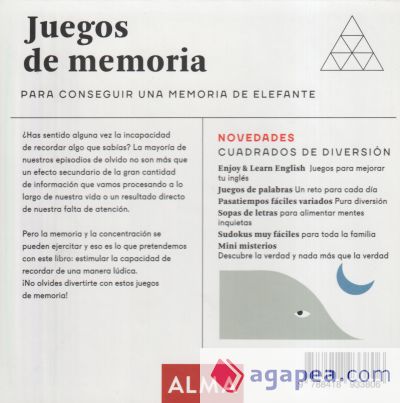 Juegos de memoria para conseguir una memoria de elefante