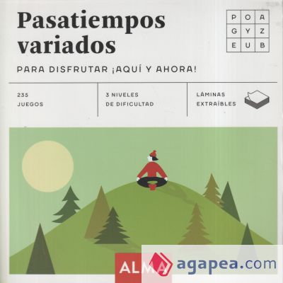 Pasatiempos variados para disfrutar ¡Aquí y ahora!