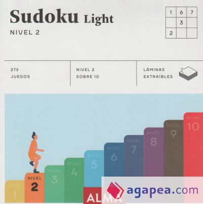 Sudoku Light. Nivel 2 (cuadrados de diversión)