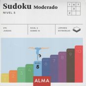 Portada de Sudoku Moderado. Nivel 5 (cuadrados de diversión)