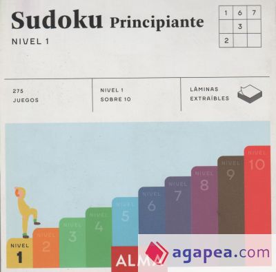 Sudoku principiante. Nivel 1 (cuadrados de diversión)