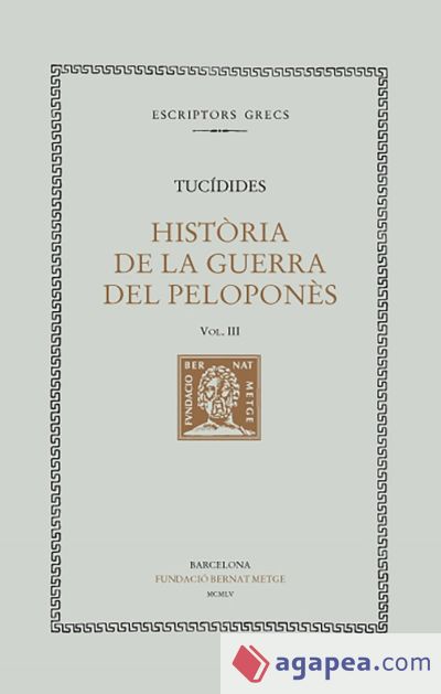 Història de la Guerra del Peloponnès, vol. III: llibre III