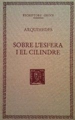 Portada de SOBRE L'ESFERA I EL CILINDRE (DOBLE TEXT/TELA)