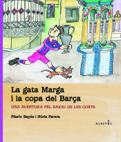 Portada de La gata Marga i la copa del Barça