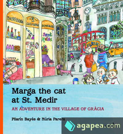 Marga the cat at St. Medir