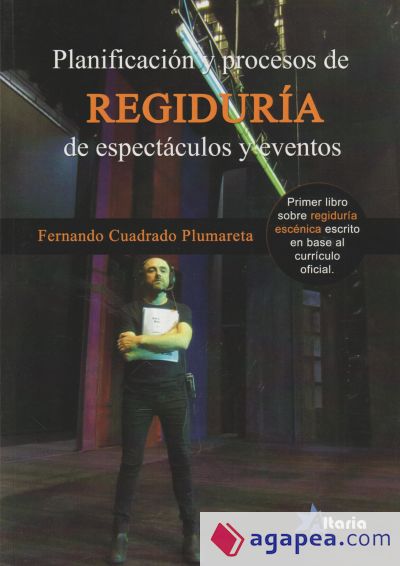 Planificación y procesos de regiduría de espectáculos y eventos