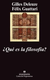 Portada de ¿Qué es la filosofía?