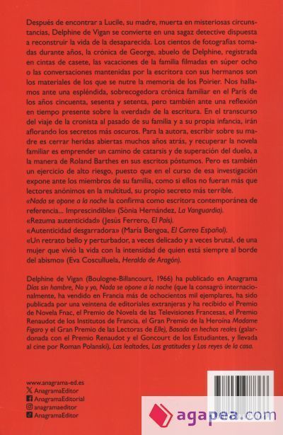 Nada se opone a la noche