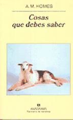 Portada de Cosas que debes saber (Ebook)