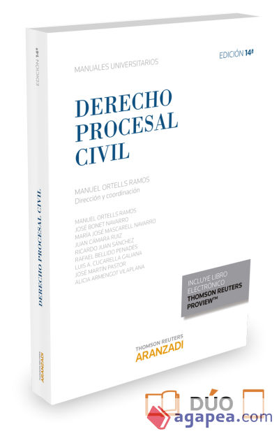 Derecho procesal civil (Formato dúo)