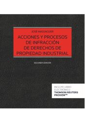 Portada de Acciones y procesos de infracción de derechos de propiedad industrial (Papel + e-book)