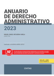 Portada de Anuario de Derecho Administrativo 2023 (Papel + e-book)