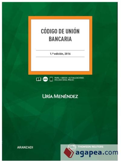 Código de Unión Bancaria (Papel + e-book)