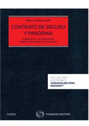 Portada de Contrato de seguro y pandemia (Papel + e-book): Homenaje a la profesora María Luisa Aparicio González