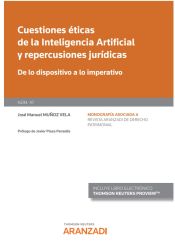 Portada de Cuestiones ?ticas de la inteligencia artificial y repercusiones jur?dicas