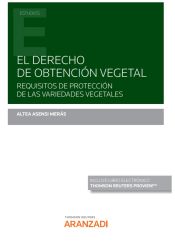 Portada de Derecho de obtenci?n vegetal