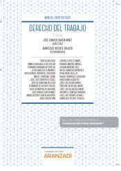 Portada de Derecho del trabajo