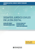 Portada de Desafíos jurídico civiles en la era digital