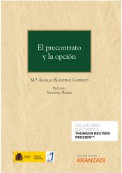 Portada de El precontrato y la opción (Papel + e-book)