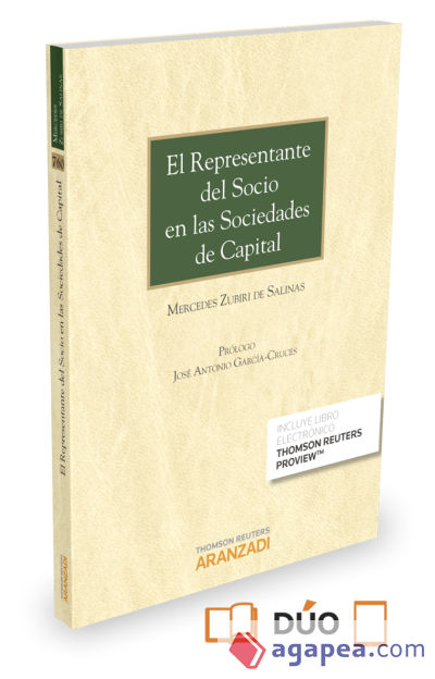 El representante del socio en las sociedades de capital (dúo)