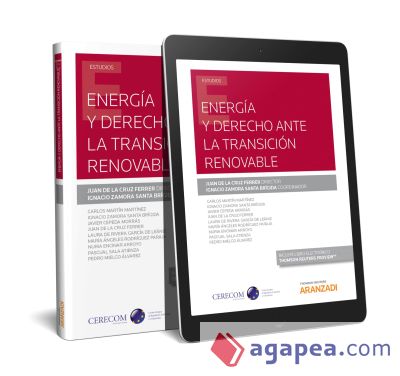 Energía y Derecho ante la transición renovable (Papel + e-book)