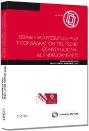 Portada de Estabilidad Presupuestaria y Consagración del Freno Constitucional al Endeudamiento