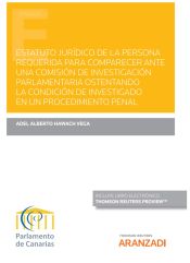 Portada de Estatuto jur?dico de la persona requerida para comparecer ante una comisi?n de i