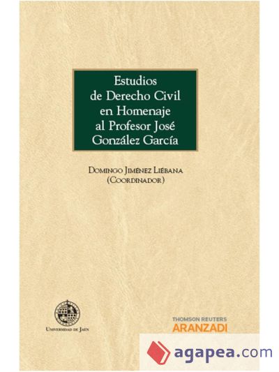 Estudios de Derecho Civil en Homenaje al Profesor José González García