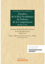 Portada de Estudios de la Red Académica de Defensa de la Competencia (RADC) (Papel + e-book): 2022