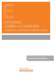 Portada de Estudios sobre la casaci?n. Homenaje a Fernando Jim?nez Conde