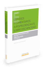 Portada de Estudios y comentarios jurisprudenciales sobre discapacidad