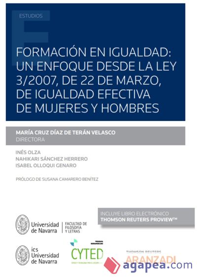 Formación en igualdad: Un enfoque desde la Ley 3/2007, de 22 de marzo, de igualdad efectiva de mujeres y hombres