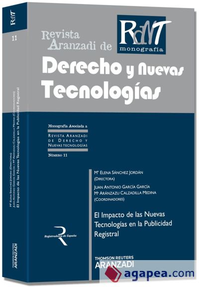 IMPACTO DE LAS NUEVAS TECNOLOGIAS EN LA PUBLICIDAD REGISTRAL, EL