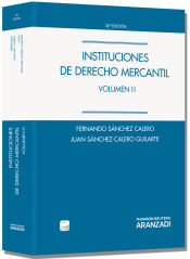Portada de Instituciones de Derecho Mercantil. Volumen II (Papel + e-book)ç