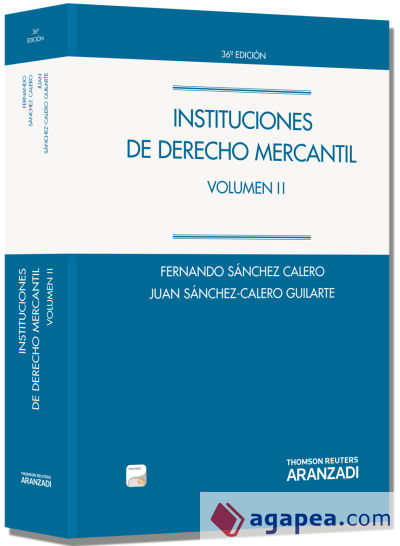 Instituciones de Derecho Mercantil. Volumen II (Papel + e-book)ç
