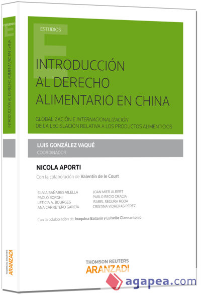 Introducción al derecho alimentario en China