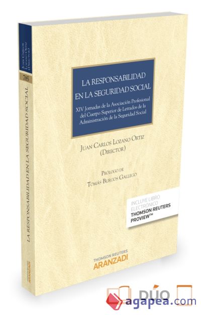 La Responsabilidad en la Seguridad Social (Papel + e-book)