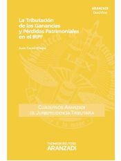 Portada de La Tributación de las Ganancias y Pérdidas Patrimoniales en el IRPF