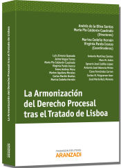 Portada de La armonización del derecho procesal tras el tratado de Lisboa