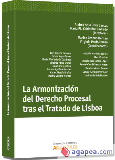 La armonización del derecho procesal tras el tratado de Lisboa