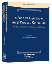 Portada de La fase de liquidación en el proceso concursal