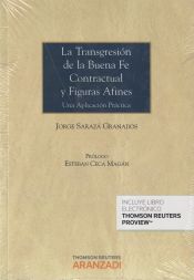 Portada de La transgresión de la buena fe contractual y figuras afines