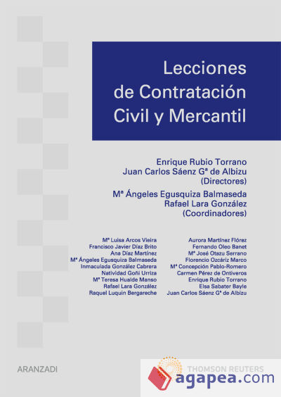 Lecciones de contratación civil y mercantil